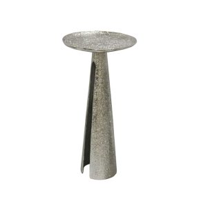 Liberta ARCO 62 Side Table Nickel Φ30.5x62cm 04-0859