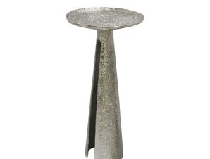 Liberta ARCO 62 Side Table Nickel Φ30.5x62cm 04-0859