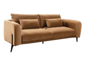 Liberta INSTYLE Τριθέσιος Καναπές Camel 220x94x85cm 01-3175