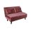 Liberta FALCON Διθέσιος Καναπές-Κρεβάτι Αναδιπλούμενος Dusty Pink 121x90x80cm 01-3330