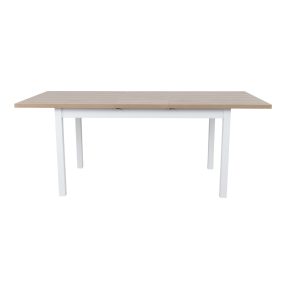 Liberta COTTAGE Τραπέζι Επεκτεινόμενο Λευκό/Φυσικό 150x90x75cm 02-0512