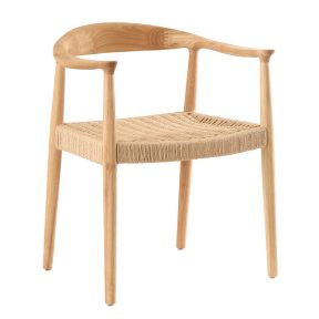 Liberta RATTAN Καρέκλα Φυσική 46x59x73.5cm 03-1085