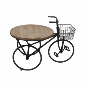 Liberta BASKET BIKE Coffee Table Φυσικό/Μαύρο 93.5x60x69.5cm 04-0471