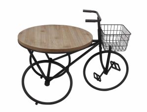 Liberta BASKET BIKE Coffee Table Φυσικό/Μαύρο 93.5x60x69.5cm 04-0471