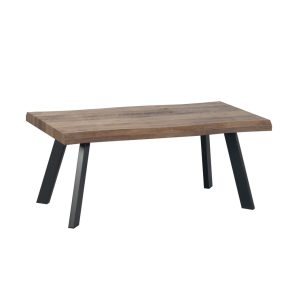 Liberta BRICK-URBAN Coffee Table Καρυδί/Μαύρο 110x60x45cm 04-0586