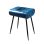 Liberta DELF 3 Side Table Μπλε/Μαύρο 30x41x48cm 04-0694