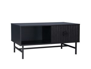 Liberta KIMONO Coffee Table Μαύρο 100x59x50.2cm 04-0821