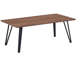 Liberta VELSEN Coffee Table Καρυδί Oak/Μαύρο 120x60x45cm 04-0907