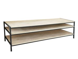 Liberta CRUDO TV Stand Sonoma Decape 130×39.5x48cm 05-0428