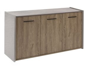 Liberta BONDI 2 Μπουφές Sonoma/Σκούρο Cement 160x45x85cm 05-0621