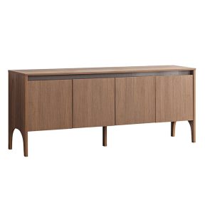 Liberta – Maison WOOD Μπουφές Καρυδί με 4 Πόρτες 200x45x81cm 05-0646