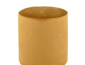 Liberta CYLINDER Σκαμπώ Gold Finger Φ35x38cm 16-0483