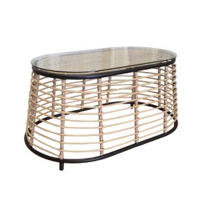 Liberta LOOM Coffee Table Φυσικό 95x55x45cm 22-0052