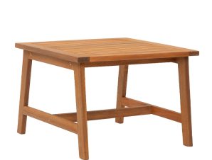 Liberta EDGAR Side Table Φυσικό 55x55x38cm 22-0185