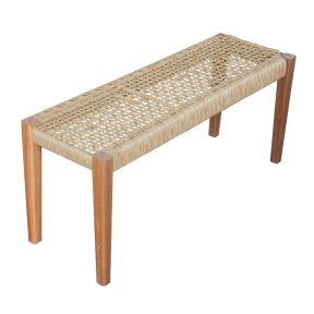 Liberta MESH Παγκάκι Φυσικό 110x35x40cm 22-0189