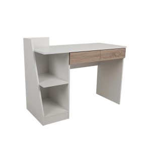 Liberta – Maison TRIGOT 2 Γραφείο με Βιβλιοθήκη Sonoma/Λευκό 110x50x85cm 24-0552