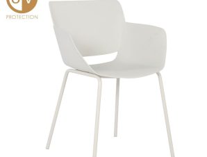 Liberta SEDIA Πολυθρόνα Off White 58x52x79.5cm 27-0213