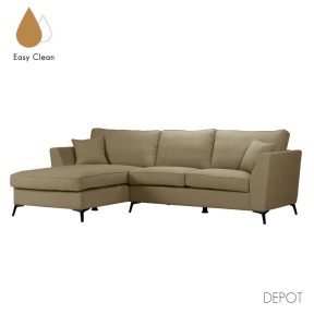 Liberta BOEL Καναπές Beige με Αριστερή Γωνία 280x170x92cm 71-0163