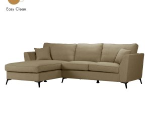 Liberta BOEL Καναπές Beige με Αριστερή Γωνία 280x170x92cm 71-0163